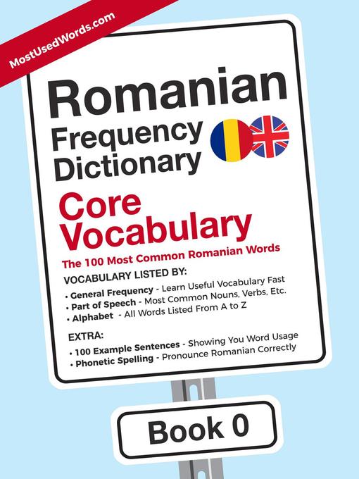Title details for Romanian Frequency Dictionary by MostUsedWords Com - Wait list